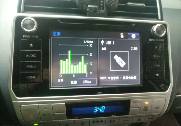 丰田普拉多 2018款 3.5L 自动 四驱 TX-L (国Ⅴ) 