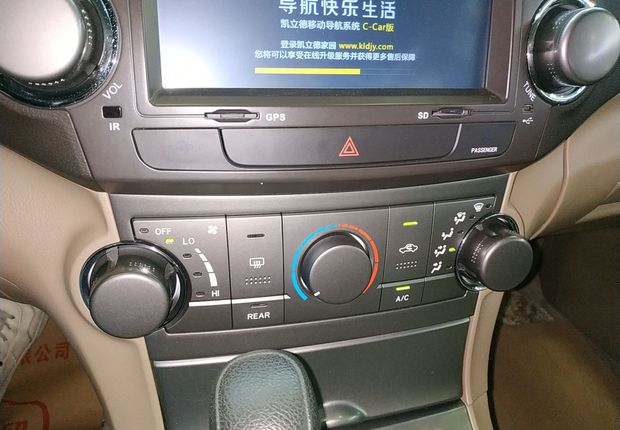丰田汉兰达 2009款 2.7L 自动 前驱 精英版 (国Ⅳ) 