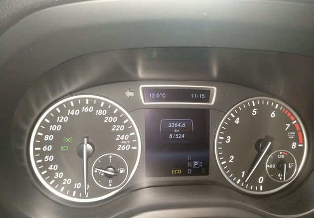 奔驰B级 B200 [进口] 2015款 1.6T 自动 汽油 豪华型 